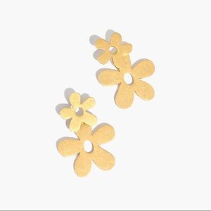 NWT Madewell 🌼 Flower Power Drop Earrings